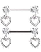 1Pair 3 / Nipple Rings / body|Geometric