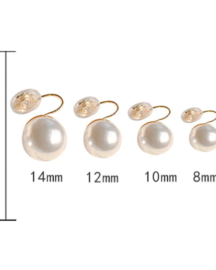Pearl Ear Clip Fashion Without Ear Hole Earings Simple Ear Cuff Fake Piercing Fashion Jewelry Sweet Earings For Women