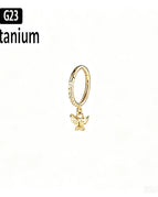 Golden C / Nose Rings & Studs / 16g 1.2x8mm|Ears