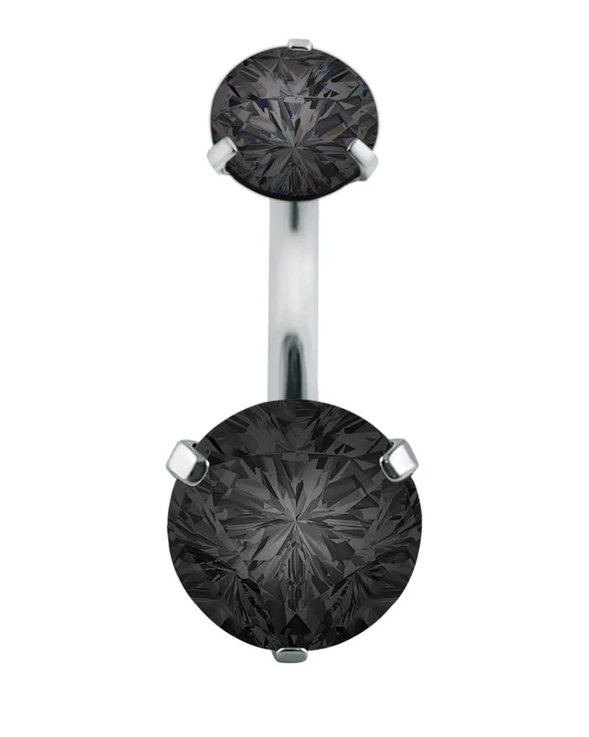 2023 Zircon Belly Button Rings for Women Girls Sexy Piercing Navel Ring Bar Drop Dangle Belly Navel Rings Ashion Body Jewelry