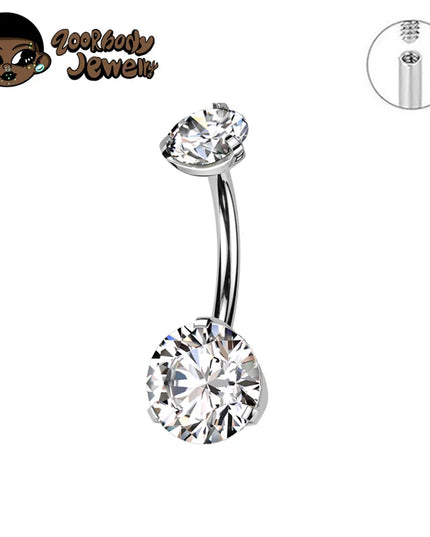 ASTM F136 Titanium Banana Bend Belly Button Rings 8mm 10mm 12mm 14mm Belly Rings Piercing Barbell Navel Ring Sexy Belly Piercing