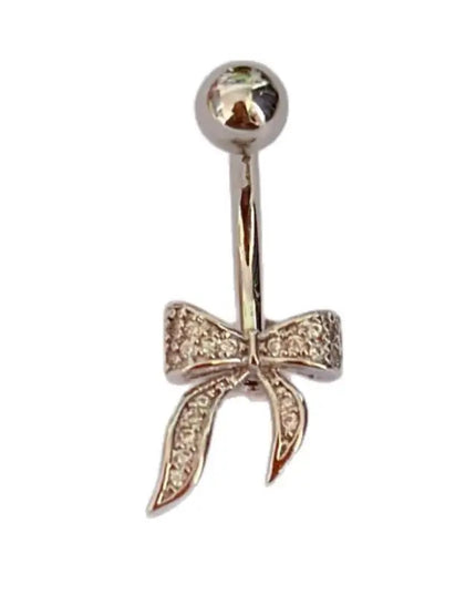 Bow Belly Button Ring Navel Piercing Sexy Belly Rings Body Piercing Navel Rings