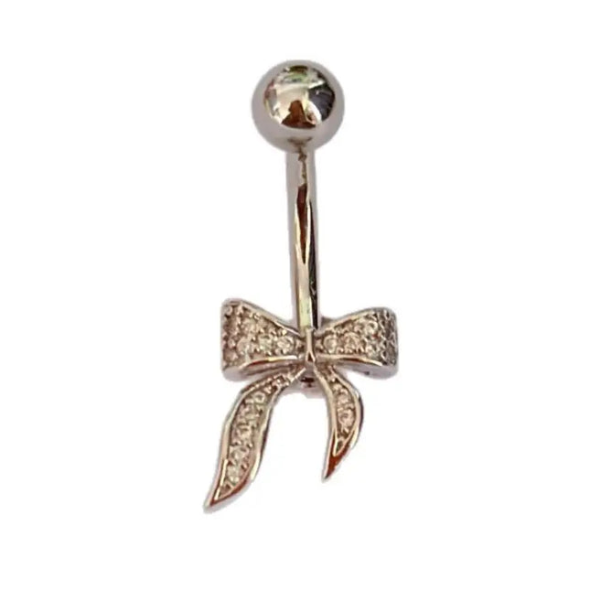 Bow Belly Button Ring Navel Piercing Sexy Belly Rings Body Piercing Navel Rings