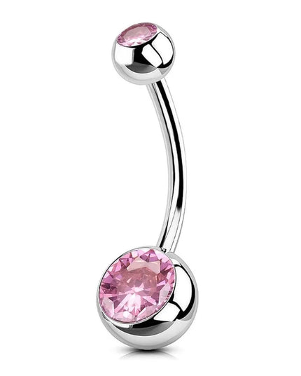 Sexy Titanium Material Belly Button Rings Curved Dangle Design Belly Piercing Jewelry Body Jewelry Body Piercing