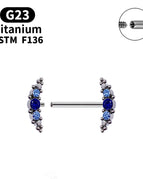 Blue zircon / CN / 1.6x16mm