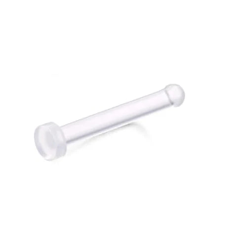 Bobisty 1Pc Nose Rings for Women Men Surgical Stainless Steel Retainer Clear Nose Rings Hoops Cartilage Tragus Piercing Jewelry