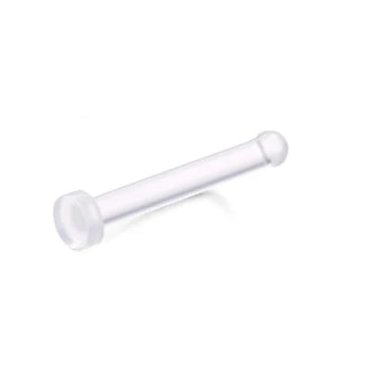 Bobisty 1Pc Nose Rings for Women Men Surgical Stainless Steel Retainer Clear Nose Rings Hoops Cartilage Tragus Piercing Jewelry
