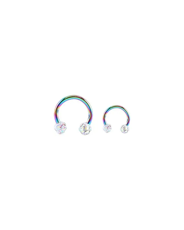Nose Cuff Party Men Earrings Gifts Diamond Body Jewelry Stainless Steel Septum Rings Piercing Nose Ring