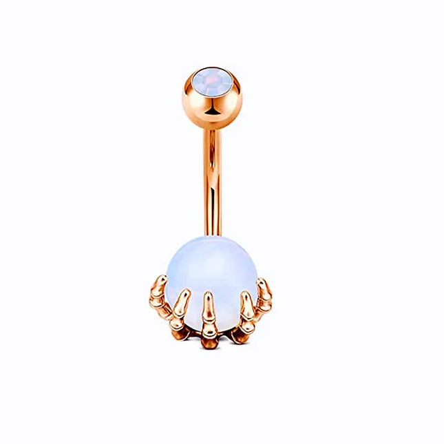1PCS Bat Belly Button Piercing Jewelry 14G Claw Belly Ring Body Piercing Bee Navel Piercing Heart Belly Bars Piercings Ombligo