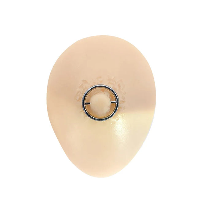 2PC G23 Titanium Goth 14G Circular Nipple Shield CZ Clicker Jewelry Round Nipple Ring Barbell Piercing Jewelry For Women Girls