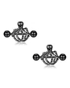 Nipple Rings / Geometric / 2PCS-Style 1|body