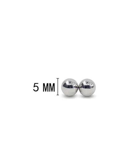 1Pair Ultra Powerful Magnet Nipple Piercing Women Balls Clamps Strong Magnetic Clitoris Bondage Sexy Body Piercing for Couple