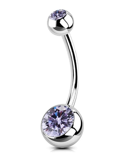 Sexy Titanium Material Belly Button Rings Curved Dangle Design Belly Piercing Jewelry Body Jewelry Body Piercing