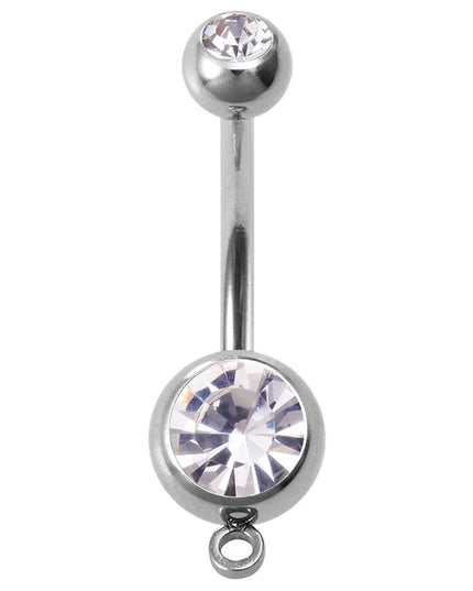 1/4pcs Belly Button Rings DIY Jewelry Making Supplies Findings Pendant Navel Stud Stainless Steel Barbell Piercing Body Jewelry