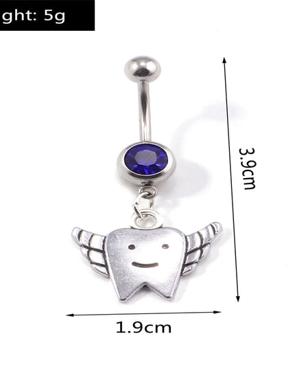 Cute Christmas Tree Belly Button Rings for Women Sexy Piercing Body Jewelry Navel Rings Girls Party Festival Jewelry Gifts