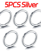 5PCS Silver / 1.2x8mm
