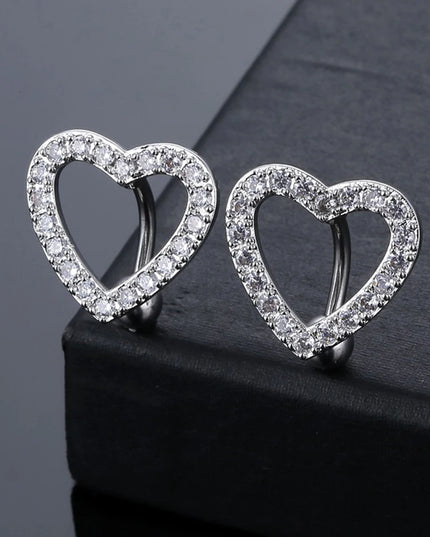 Heart Belly Button Ring Navel Piercing Ring Cooper Belly Button Piercing Ring JewelryNavel Pircing Umbilical Pircing Ring