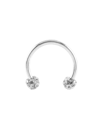 Nose Cuff Party Men Earrings Gifts Diamond Body Jewelry Stainless Steel Septum Rings Piercing Nose Ring