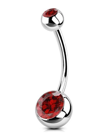 Sexy Titanium Material Belly Button Rings Curved Dangle Design Belly Piercing Jewelry Body Jewelry Body Piercing