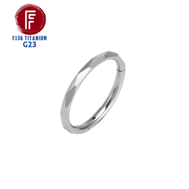 Piercing Nose Rings and Studs Cz Clicker Tragus Cartilage Earrings Labret Diaphragm F136 Titanium Sexy Helix Septum Body Jewelry