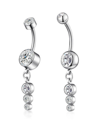 G23 Titanium ASTM F136 Belly Button Piercing Sexy Body Jewelry For Women