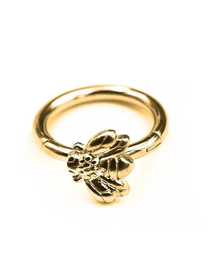 Nose Rings Hinged Segment Daith Hoop Rings Snake Bee Nose Ear Cartilage Ring Lip Septum Piercing Jewelry