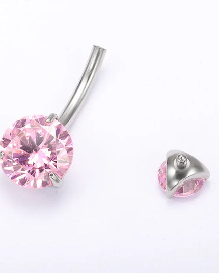 ASTM F136 Titanium Banana Bend Belly Button Rings 8mm 10mm 12mm 14mm Belly Rings Piercing Barbell Navel Ring Sexy Belly Piercing