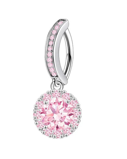 Pink Butterfly Belly Button Piercing Jewelry Women Cz Navel Barbell Fashion Crystal Reverse Curved Belly Rings Piercing Ombligo