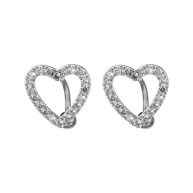 1PC Heart Belly Button Ring JewelryNavel Pircing Umbilical Pircing  Ring Navel Piercing Ring Cooper Belly Button Piercing Ring