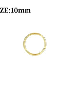 1PC Gold 10mm / Nose Rings & Studs / Ears