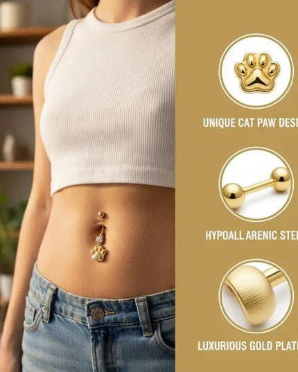 Crystal Pendant Belly Button Ring For Women Star Zircon Navel Ring Jewelry Pentagram Belly Ring Sexy Body Piercing Jewelry
