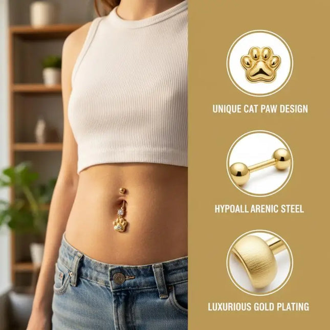 Crystal Pendant Belly Button Ring For Women Star Zircon Navel Ring Jewelry Pentagram Belly Ring Sexy Body Piercing Jewelry