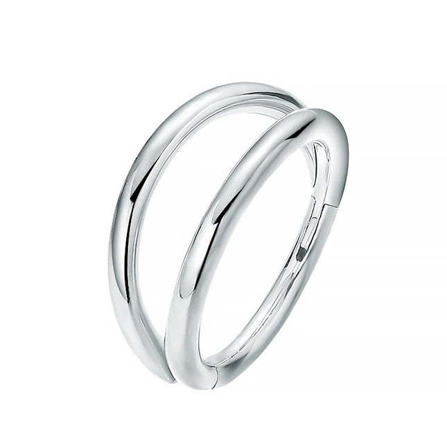 Nose Rings Hoops Double Septum Rings Cartilage Hoop Earring Piercing Nariz Open Stacked Hoop Nose Rings for Women and Men