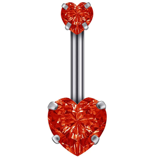 2023 Zircon Belly Button Rings for Women Girls Sexy Piercing Navel Ring Bar Drop Dangle Belly Navel Rings Ashion Body Jewelry