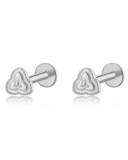 ANDYWEN 925 Sterling Silver 6mm Proud Milky Way  Queen Flash Baby Angel Piercing Screw Pendientes Stud Earring Women Clips Jewel