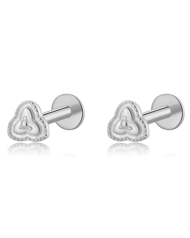 ANDYWEN 925 Sterling Silver 6mm Proud Milky Way  Queen Flash Baby Angel Piercing Screw Pendientes Stud Earring Women Clips Jewel