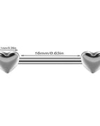 NO 3 Silver / 14G 1.6x16mm