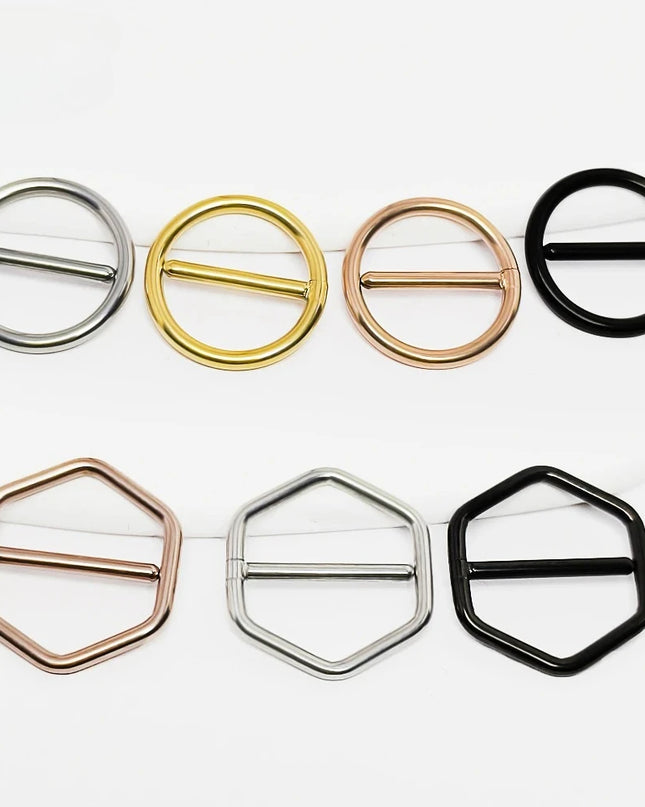 F136 Titanium 14G Nipple Piercing Ring Clicker ZC Round Hexagonal Nasal Septum Jewelry for Men And Women