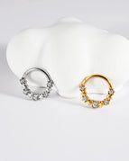 1PC Style D / Nose Rings & Studs / 1PC Golden 1.2x8mm|Ears
