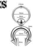 Style 3 / Nipple Rings / 2 pieces|body