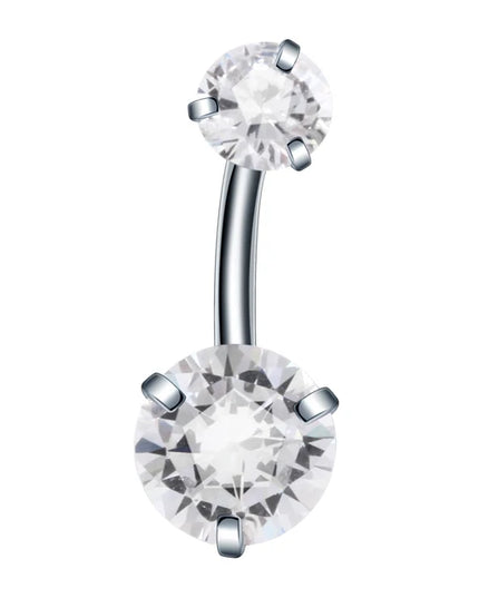 1Pc Surgical Steel Belly Button Ring Navel Nombril Piercing CZ Belly Ring Sexy Women Belly Piercing Body Jewelry Ombligo 14G