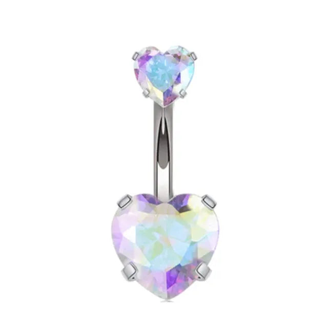 1PCS Bat Belly Button Piercing Jewelry 14G Claw Belly Ring Body Piercing Bee Navel Piercing Heart Belly Bars Piercings Ombligo