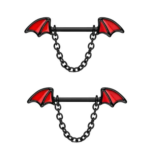 1-8Pcs Belly Button Rings for Women Steel Nipple Piercing Halloween Nose Rings Industrial Barbell Cartilage Earrings Stud Septum