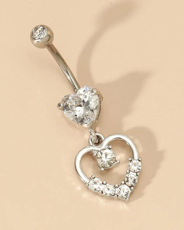 1Pc Surgical Steel Belly Button Ring Navel Nombril Piercing CZ Belly Ring Sexy Women Belly Piercing Body Jewelry Ombligo 14G