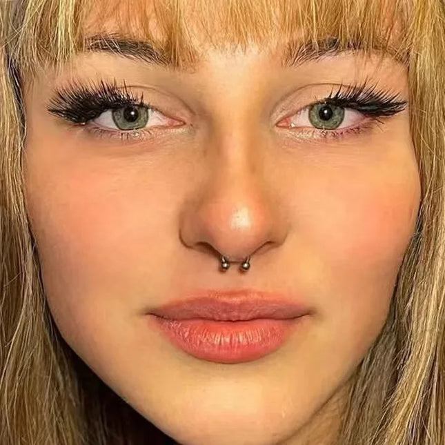 Stainless Steel Magnet Nose Ring Fake Piercing Horseshoe Rings Nose Clip Non-pierced Nose Hoop Fashion Women Men Body Jewelry