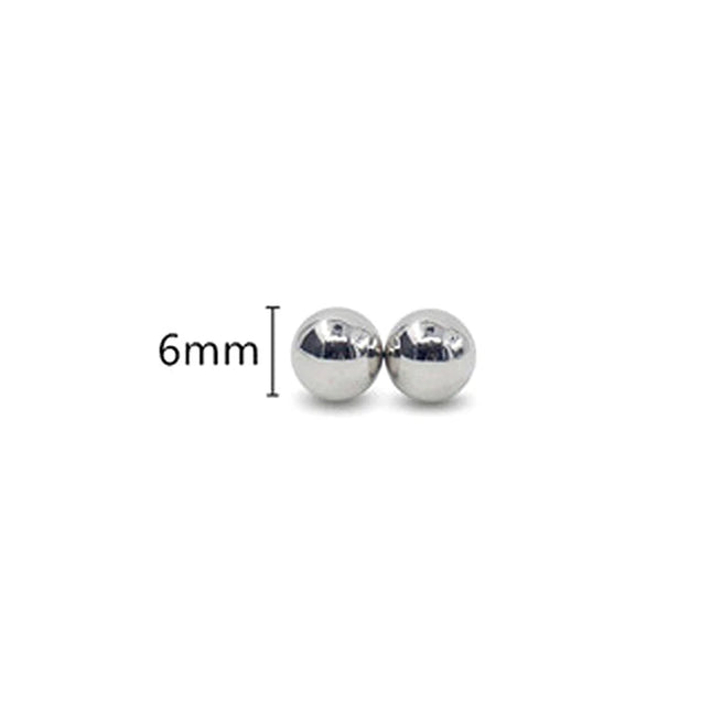 1 Pair Non Piercing Powerful Magnet Nipple Piercing Women Balls Clamps Strong Magnetic Bondage Sexy Body Piercing For Couple