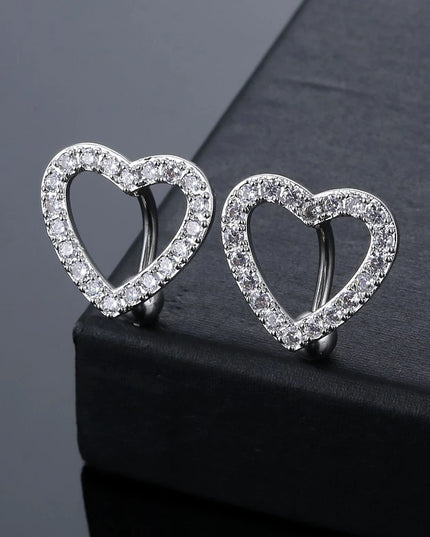 1PC Heart Belly Button Ring JewelryNavel Pircing Umbilical Pircing  Ring Navel Piercing Ring Cooper Belly Button Piercing Ring