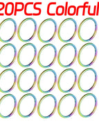 20PCS Colorful / 1.2x8mm