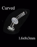 Curved-1.6x8x3mm / China Mainland