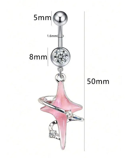 Belly Button Navel Piercing Navel Women Dangling Body Navel Jewelry Belly Button Rings Charm